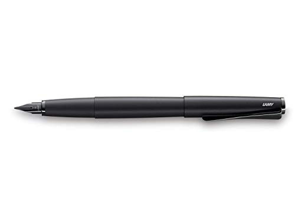 (TG. F) Lamy Studio - Penna stilografica F all black - NUOVO