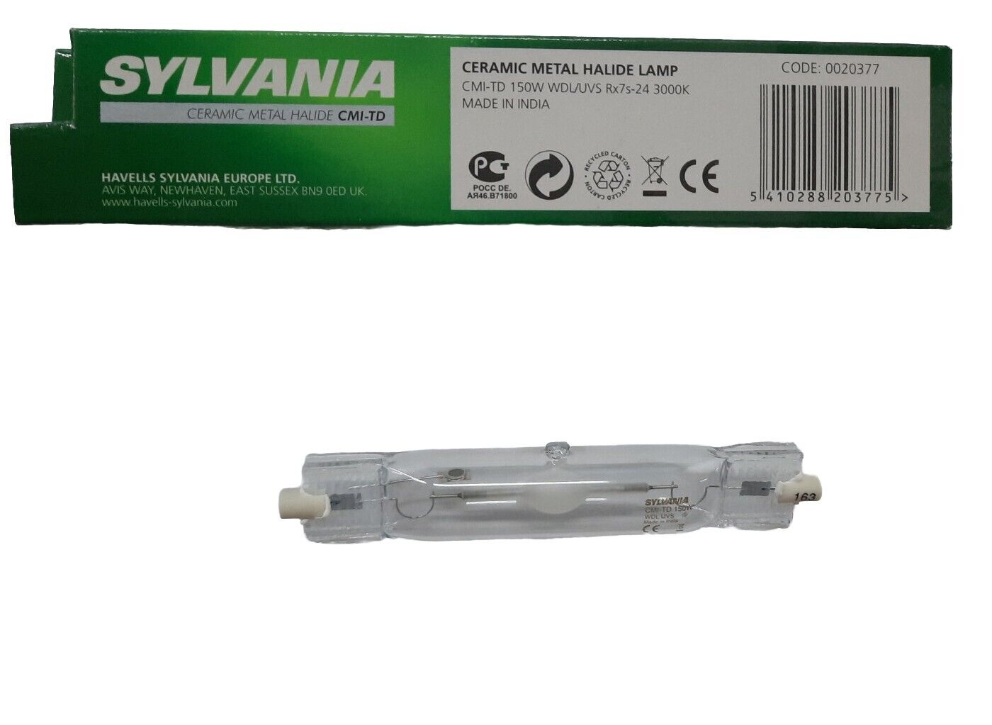 Sylvania 0020377 LAMPADA CMI-TD 150W/WDL UVS - CMI-TD 3000k CHIARA