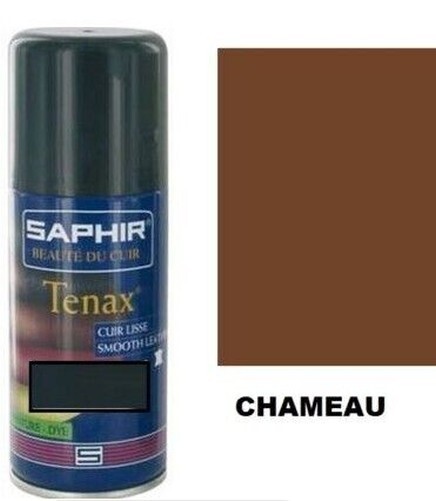 Tintura Cuoio Spray 150mL Tenax Saphir Avel Marrone Cammello