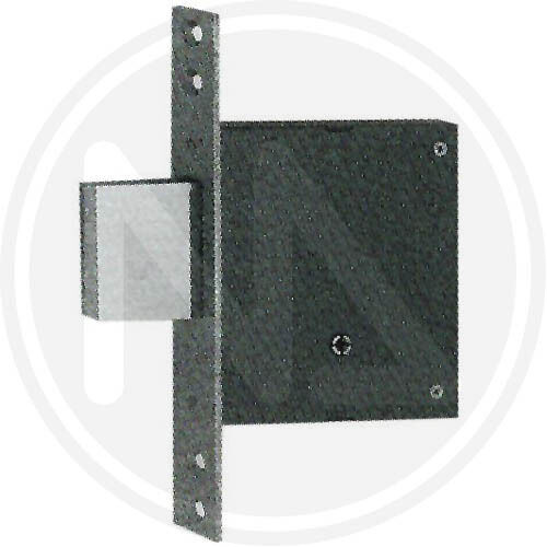 SERRATURA 50mmX22mm DA INFILARE "1300K" FIAM 4 MANDATE FRONTALE OTTONE 32581