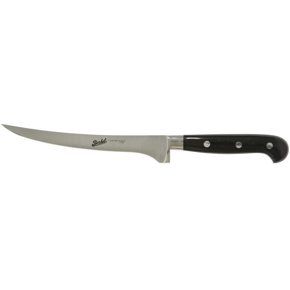 Berkel Adhoc coltello sfilettare cm 18 acciaio inox forgiato con manico nero