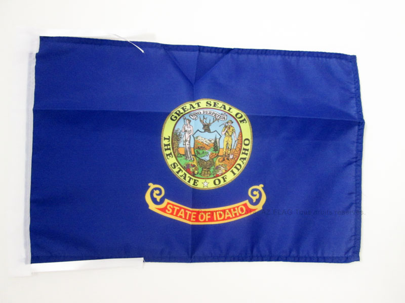 BANDIERA IDAHO 45x30cm - BANDIERINA STATO AMERICANO – USA - STATI UNITI 30 x 45