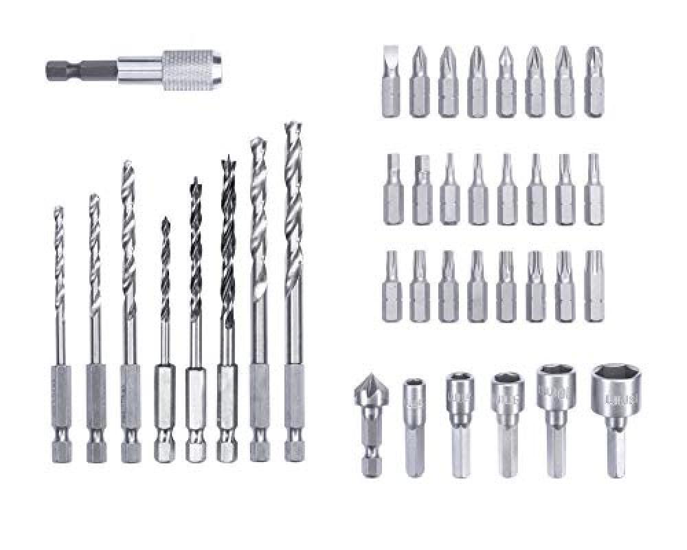 kwb by Einhell - Set di 39 punte per trapano, 39 pezzi, accessori per utensili (
