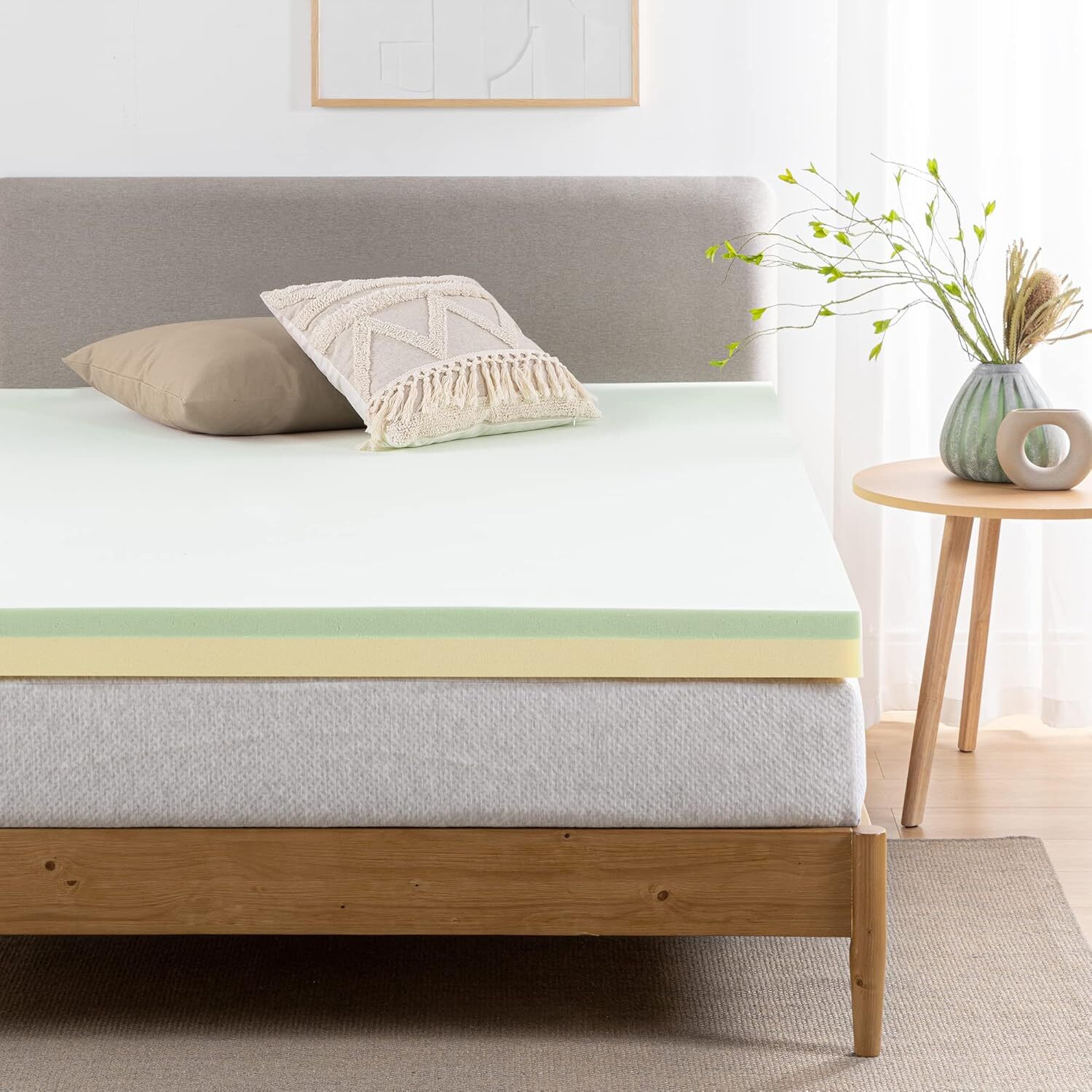 Zinus Coprimaterasso 140x190 cm - Altezza 7,6 - Materasso in 140x190cm