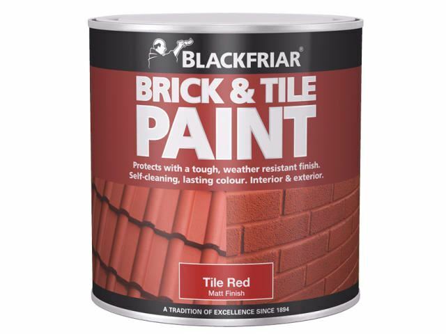 Blackfriar - Brick & Tile Paint Matt Red 500ml