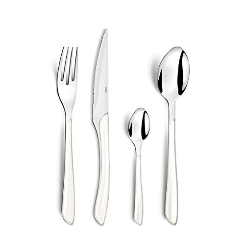 Amefa Eclat Ménagère Multi pièces-coffret Multi persone, ABS Acciaio Inox SAN, B
