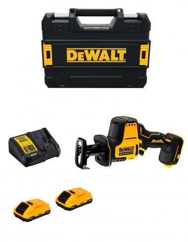 Mini-Sega Universale DeWALT DCS369M2 (2 x 4,0 Ah + DCB115 + TSTAK II)