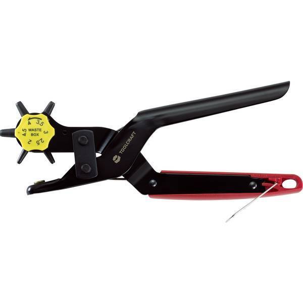 TOOLCRAFT TO 6425610 FUSTELLATRICE A REVOLVER 2 MM 2.5 3 3.5 4