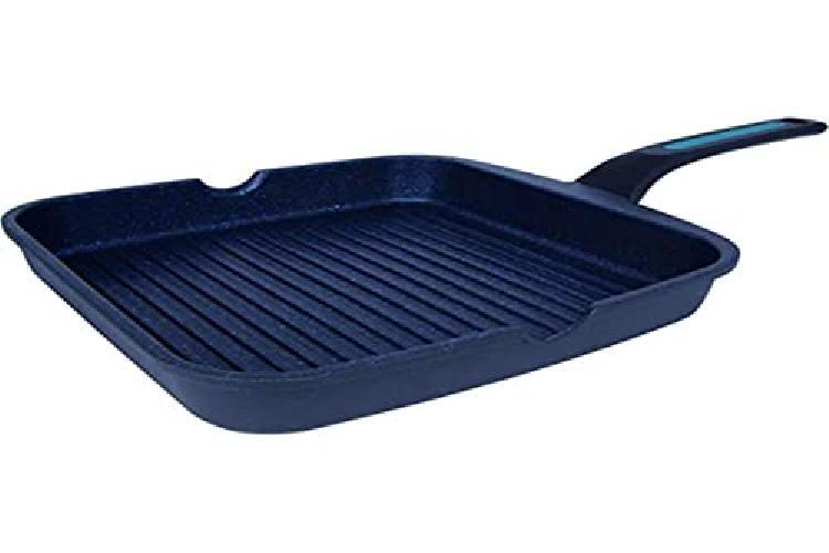 Arcos Serie Thera | Padelle Grill Antiaderente 28x28 cm | Bistecchiera | Allumin