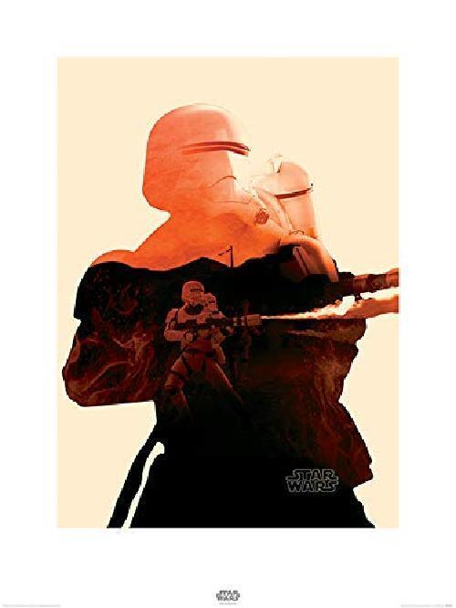 Pyramid International Flametrooper Tri Star Wars Episodio VII Stampa Artistica,