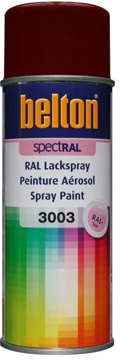 Vernice Spray Lucido Rosso Rubino Ral 3003 Belton Spectral Molto Resistente