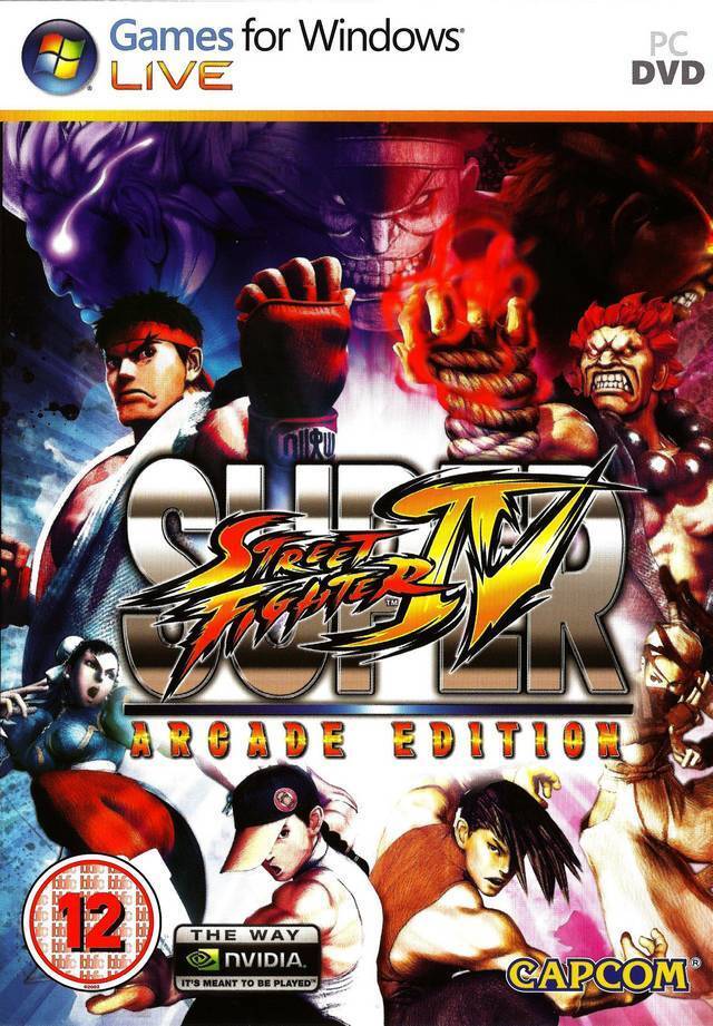 SUPER STREET FIGHTER IV ARCADE EDITION PC DVD GIOCO NUOVO VERSIONE UFFICIALE UK