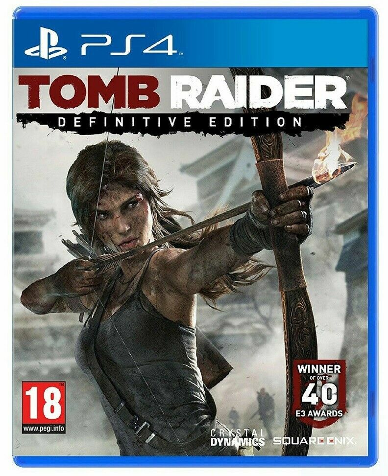 TOMB RAIDER DEFINITIVE EDITION PS4 VIDEOGIOCO ITALIANO GIOCO PLAYSTATION 4 NUOVO