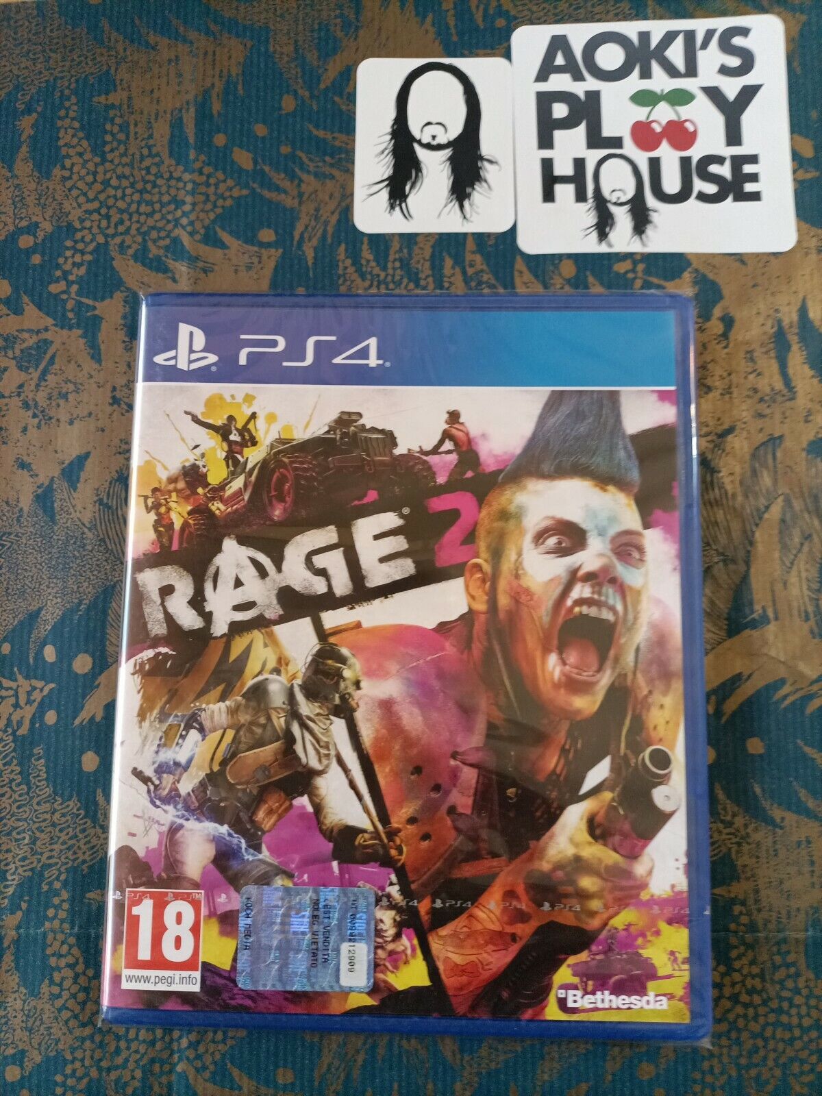 RAGE 2 PS4 nuovo sigillato Versione italiana!!! New Sealed!