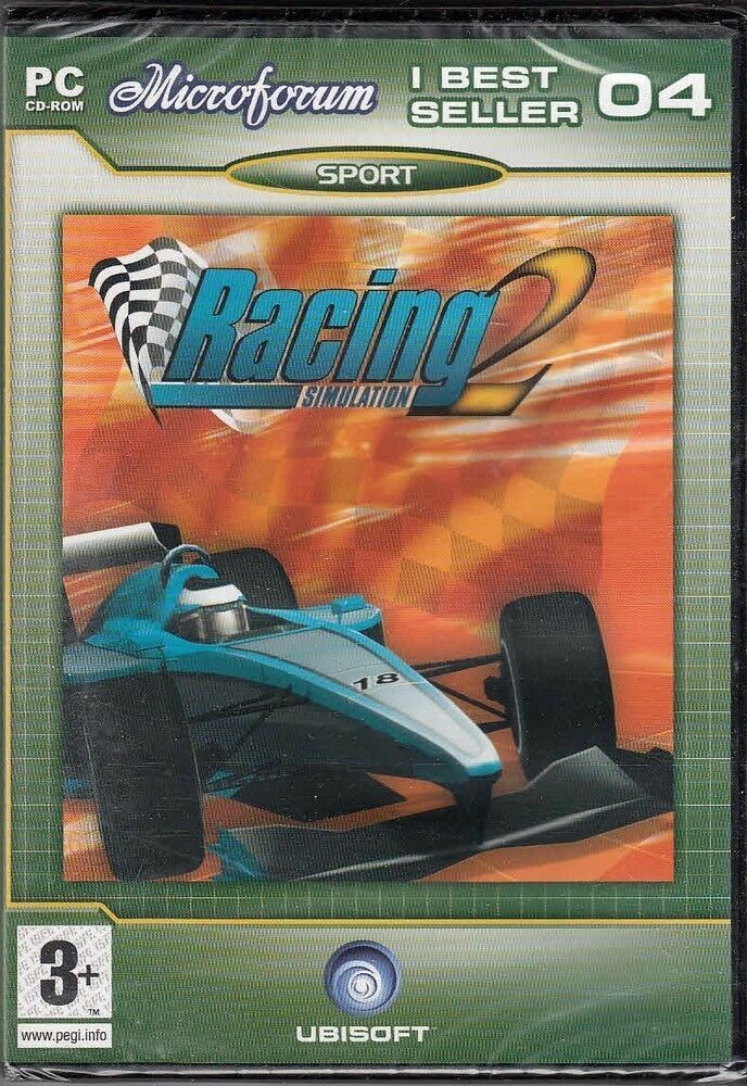 RACING 2 Simulation Videogioco PC ITA NUOVO SIGILLATO