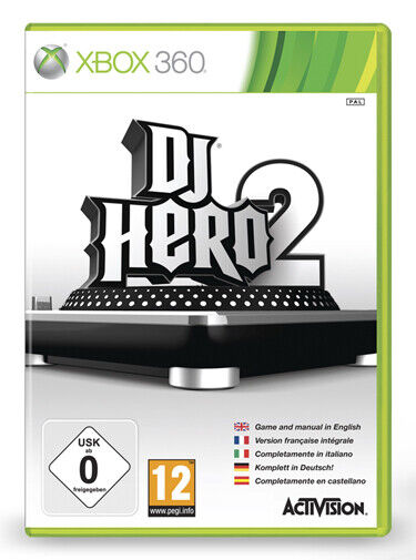 Xbox 360 DJ Hero 2 UFFICIALE ITALIA