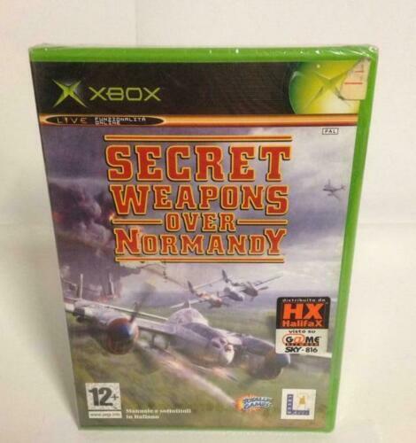 SECRET WEAPONS OVER NORMANDY XBOX NUOVO NEW SEALED ITALIANO PAL VERSION