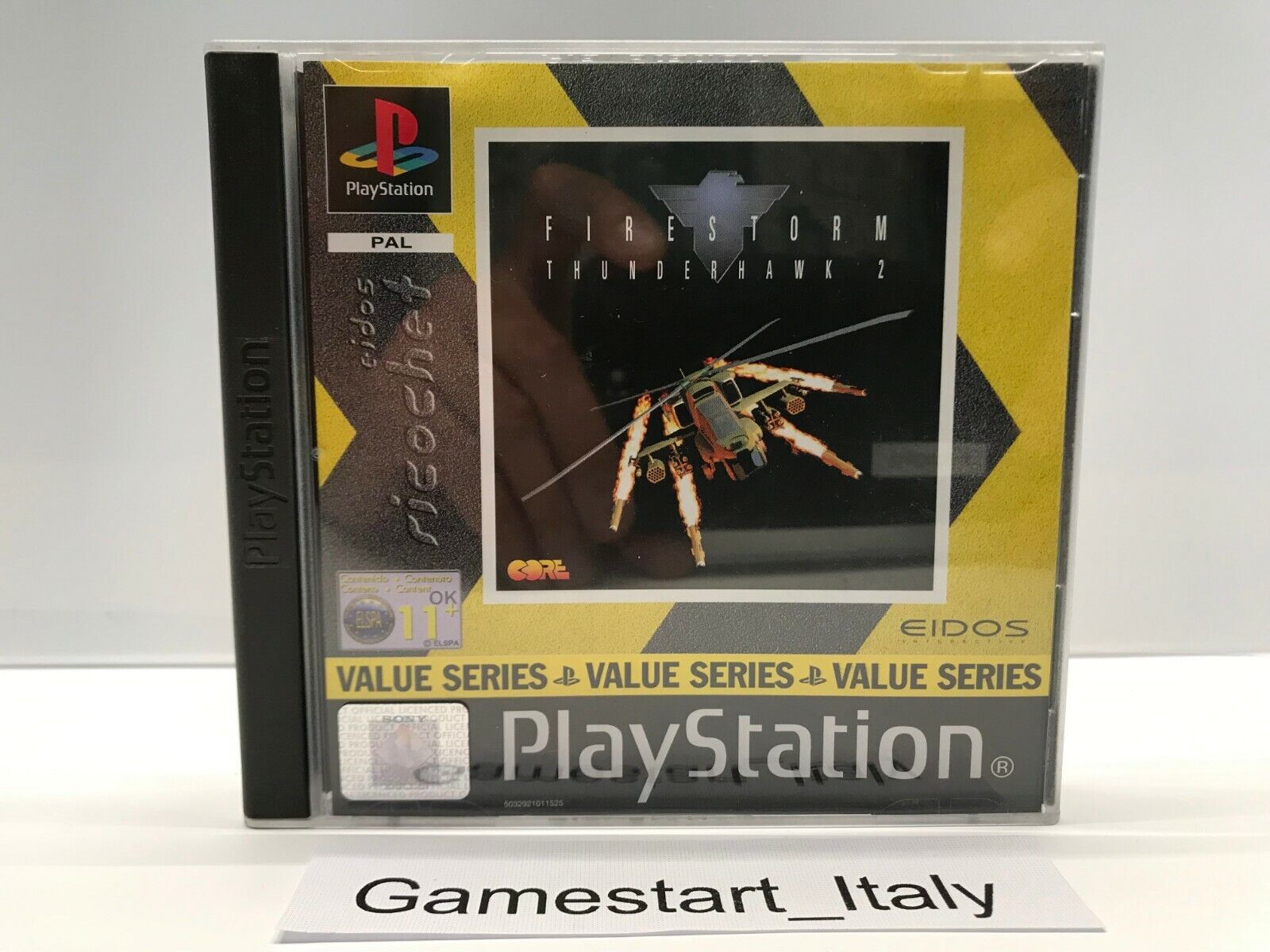 FIRESTORM THUNDERHAWK 2 - SONY PS1 - NUOVO - NEW PAL VERSION PLAYSTATION 1 PSX