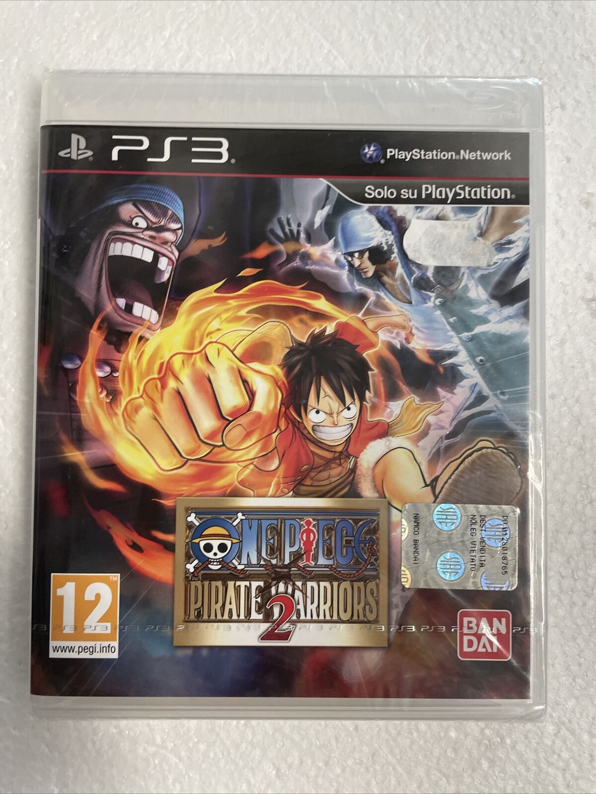 ONE PIECE PIRATE WARRIORS 2 - PS3 - nuovo, sigillato - versione italiana
