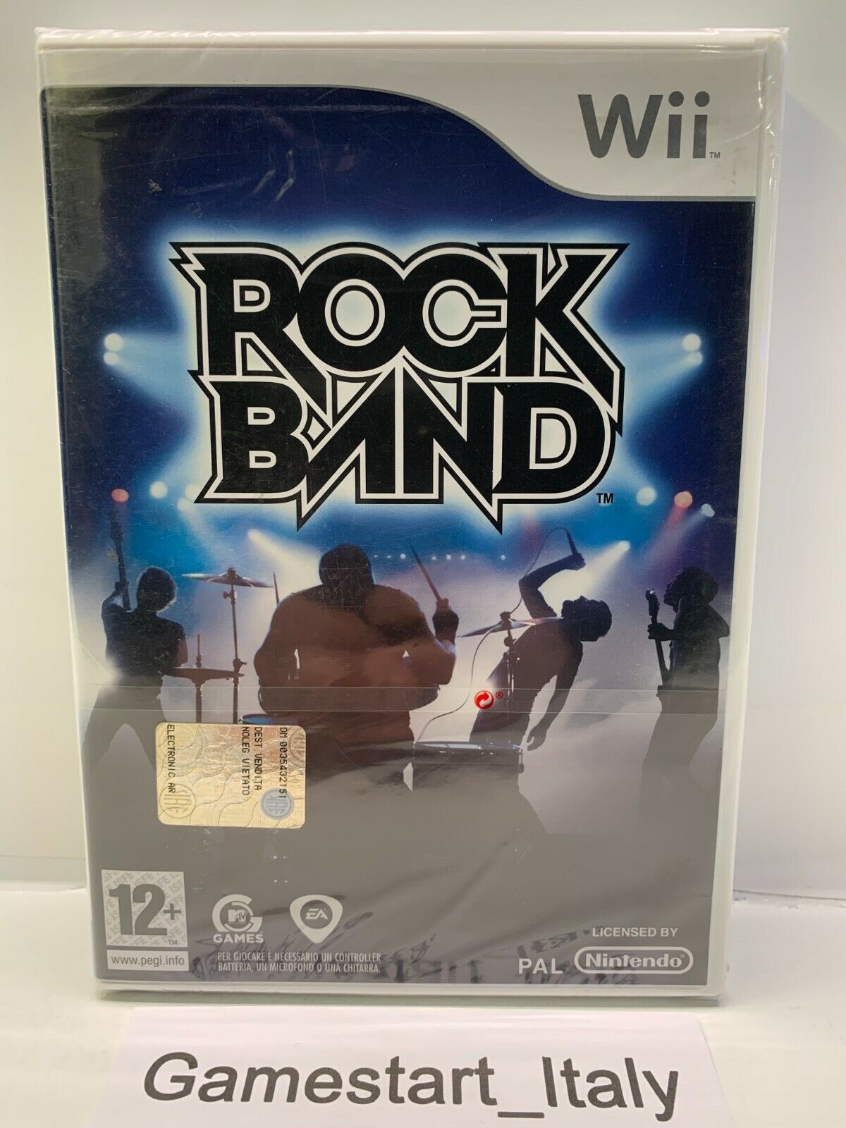 ROCKBAND - NINTENDO WII - VIDEOGIOCO NUOVO SIGILLATO PAL ROCK BAND