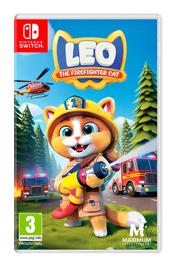 Leo The Firefighter Cat Switch (Sp ) (198889)