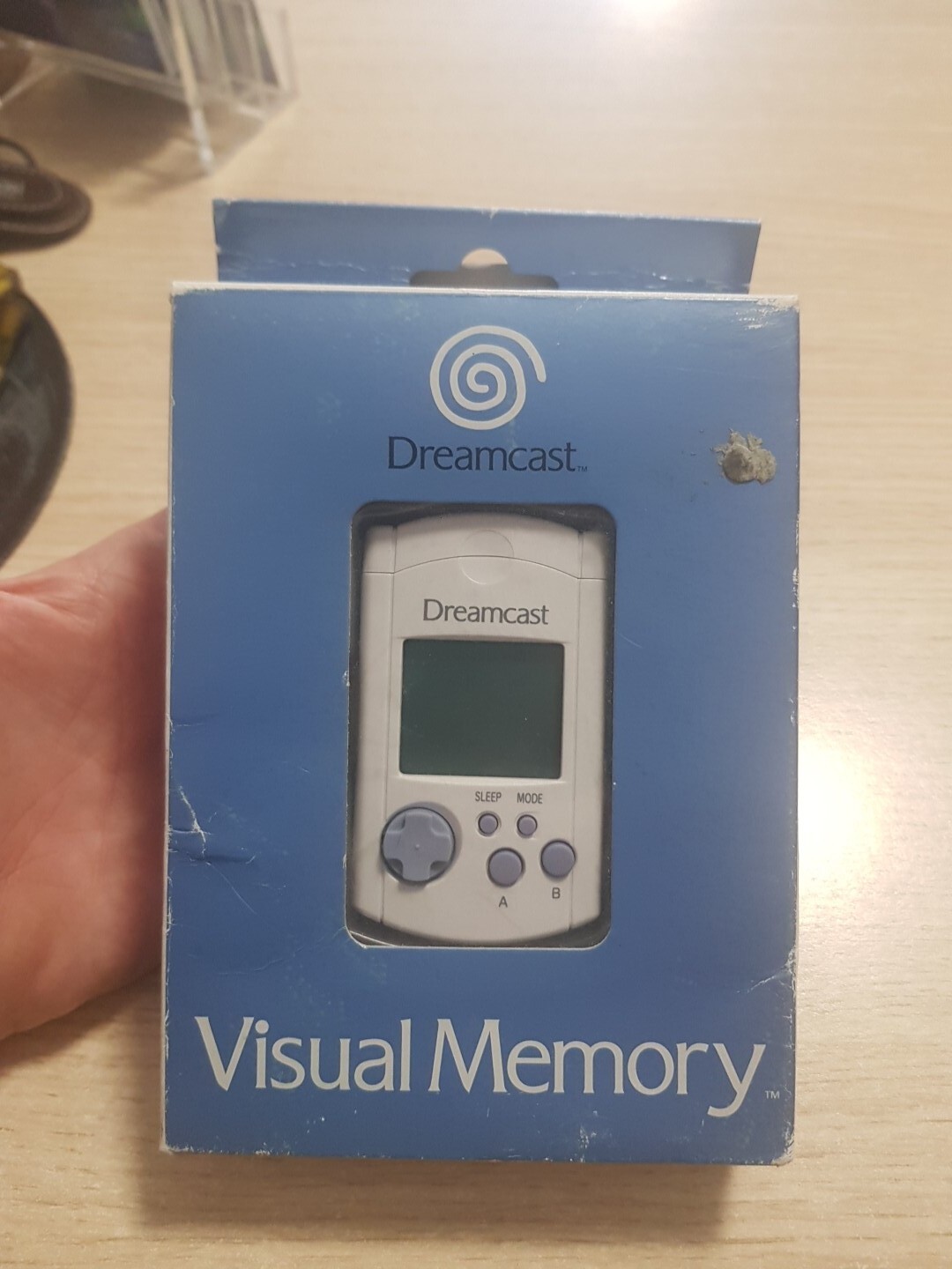 VISUAL MEMORY DREAMCAST HKT-7000 - FUNZIONANTE - COMPLETA DI IMBALLO E MANUALE
