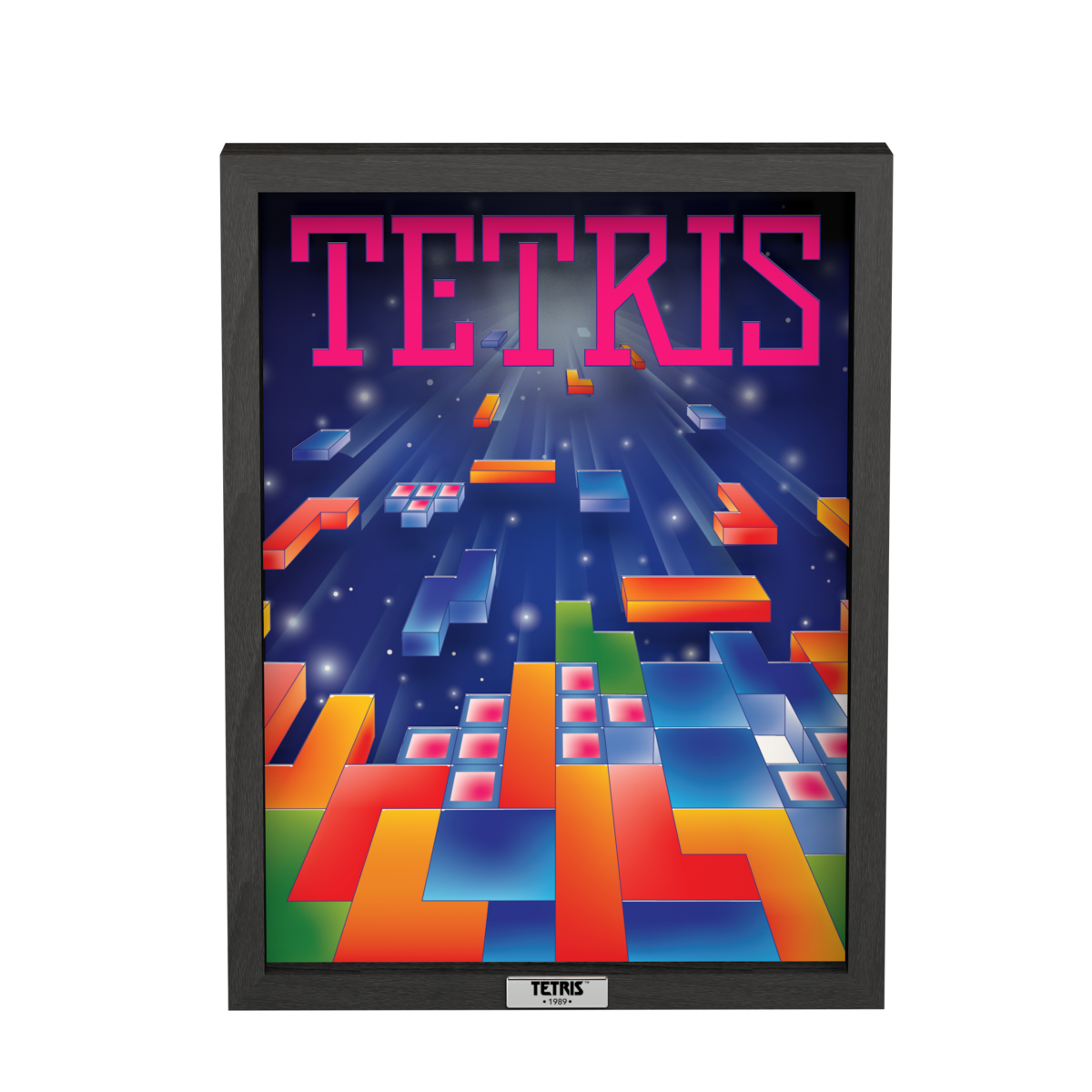 Pixel Frames - Tetris - 23x23 CM Nuovo