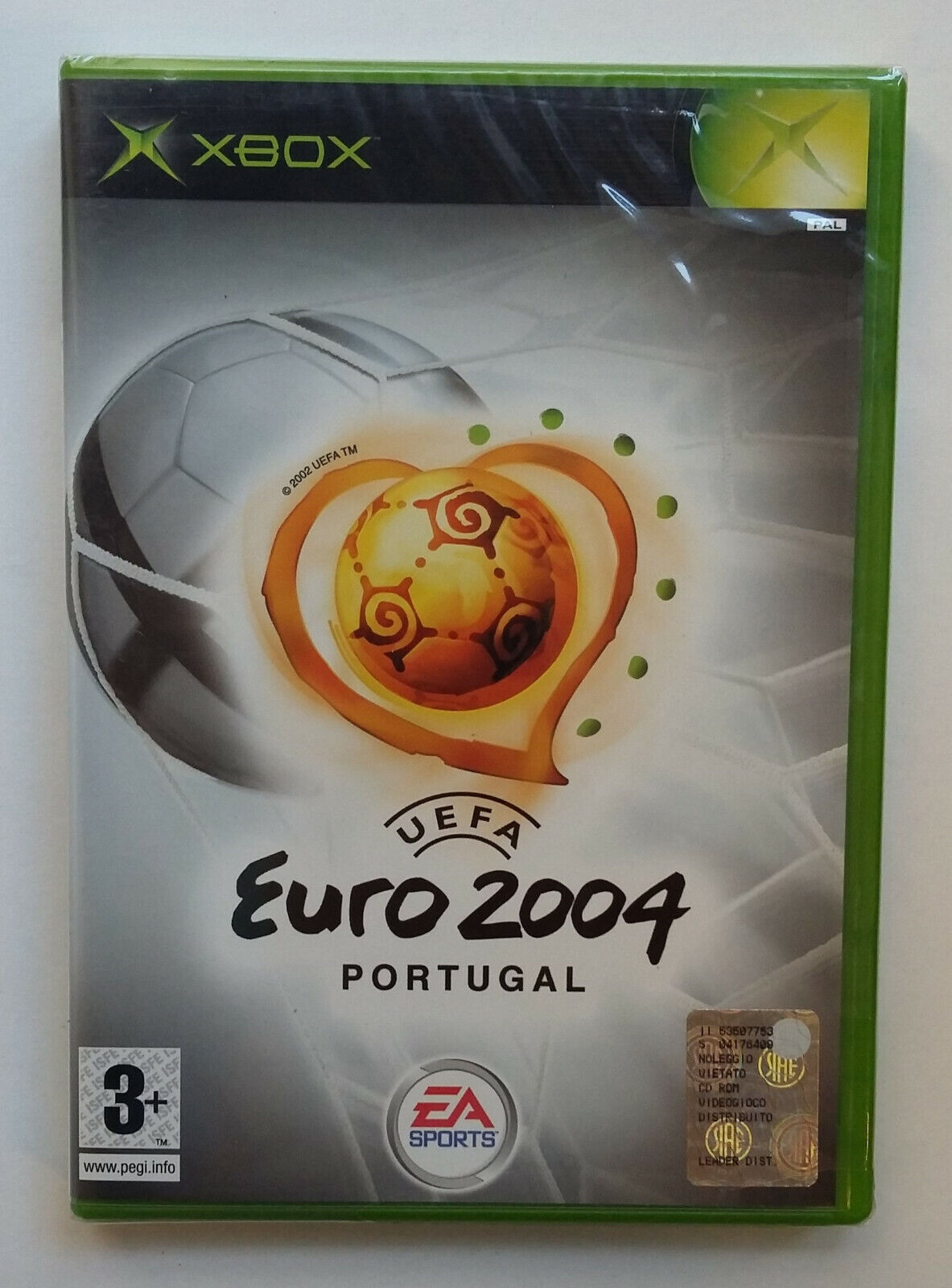 Uefa Euro 2004 Portugal XBOX Edizione ITALIANA prima stampa NUOVO SIGILLATO