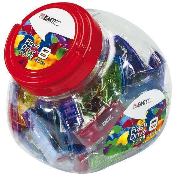 Emtec C410 Color Mix - Candy Jar 2.0 unità flash USB 32 GB USB tipo A Multicolor