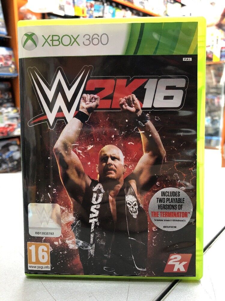 WWE 2K16 UK XBox 360 NUOVO RI-SIGILLATO