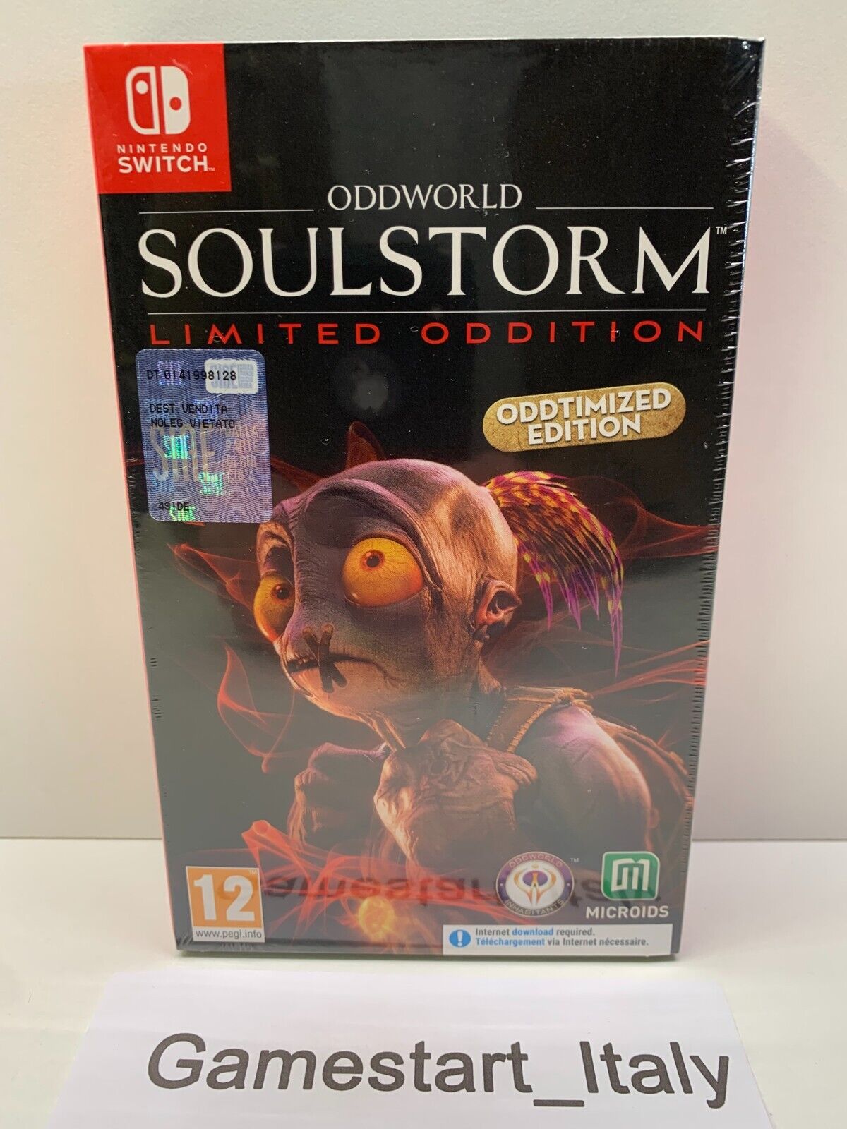 ODDWORLD SOULSTORM LIMITED ODDITION ODDTIMIZED EDITION - NINTENDO SWITCH - NEW