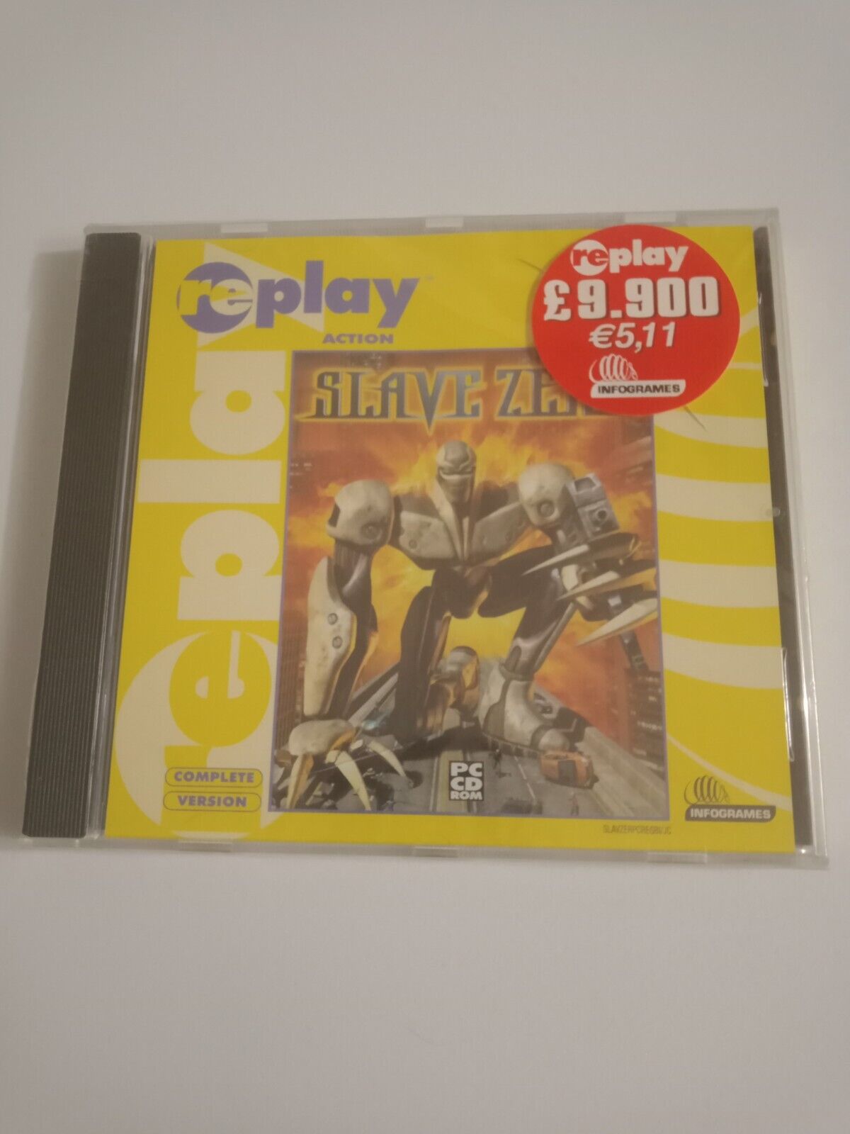SLAVE ZERO COMPLETE EDITION REPLAY CD ROM PC NUOVO SIGILLATO 🇮🇹