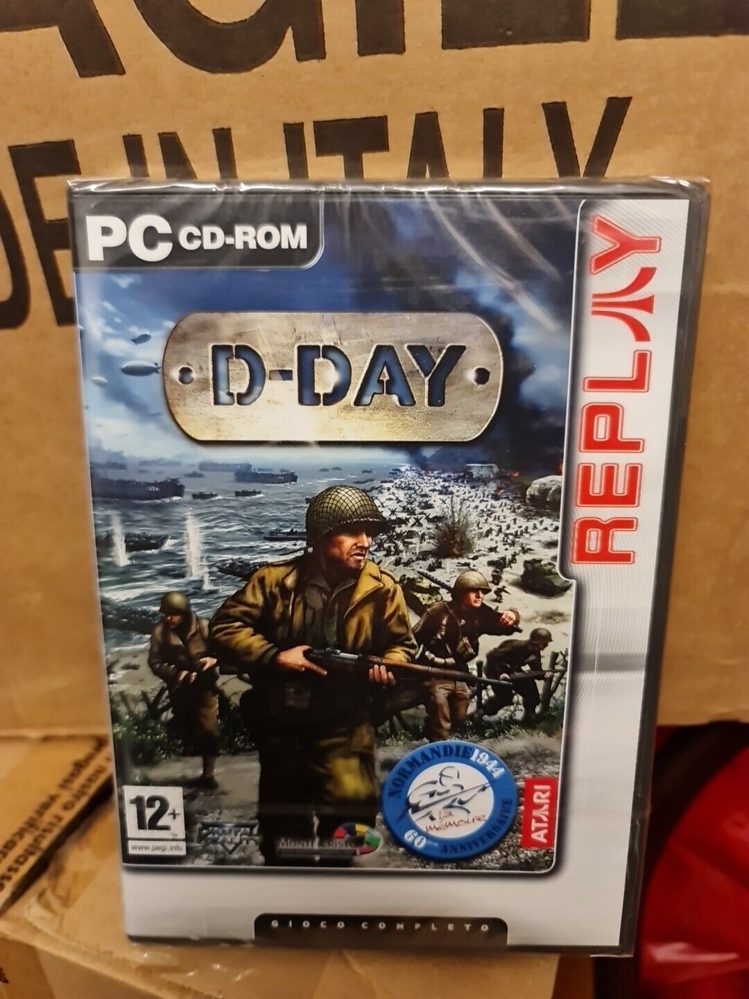 D-DAY NORMANDIE  PC COMPUTER CD-ROM EDIZIONE ITALIANA