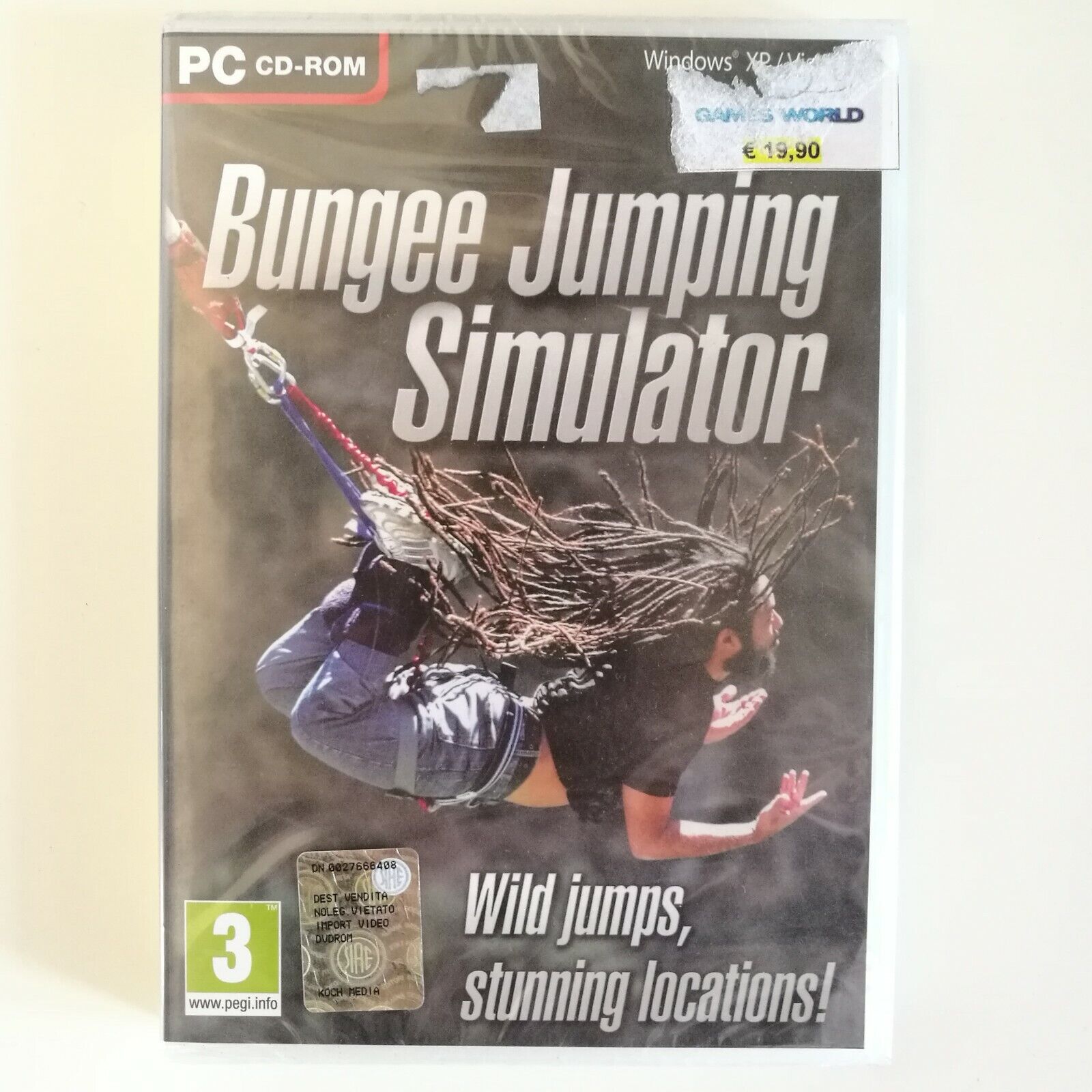 BUNJEE JUMPING SIMULATOR PC***NUOVO SIGILLATO***PAL ITA
