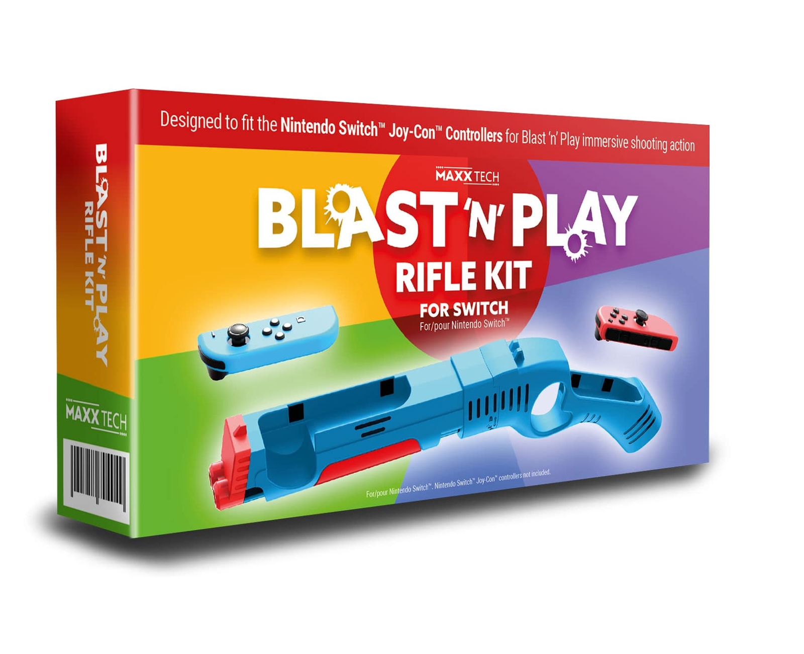 Blast ‘n’ Play Rifle Kit for Switch (Nintendo Switch)