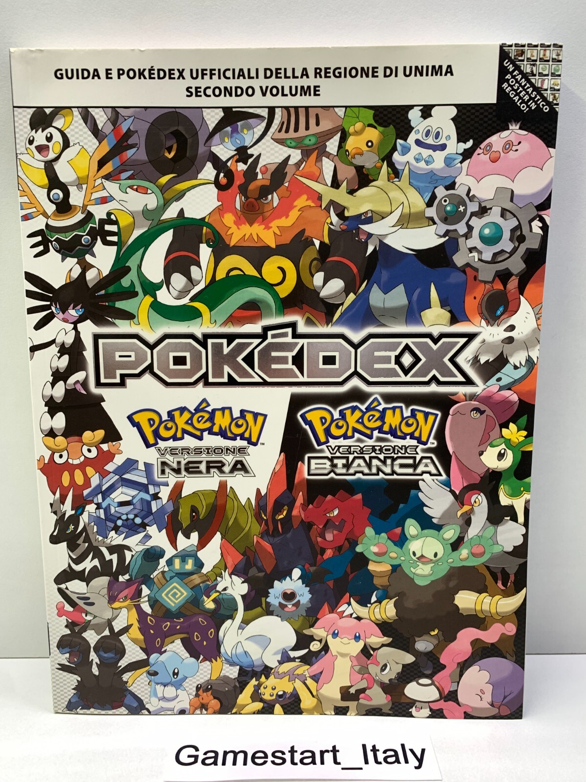 POKEMON BIANCO & NERO POKEDEX GUIDA STRATEGICA SECONDO VOLUME NINTENDO DS NUOVO