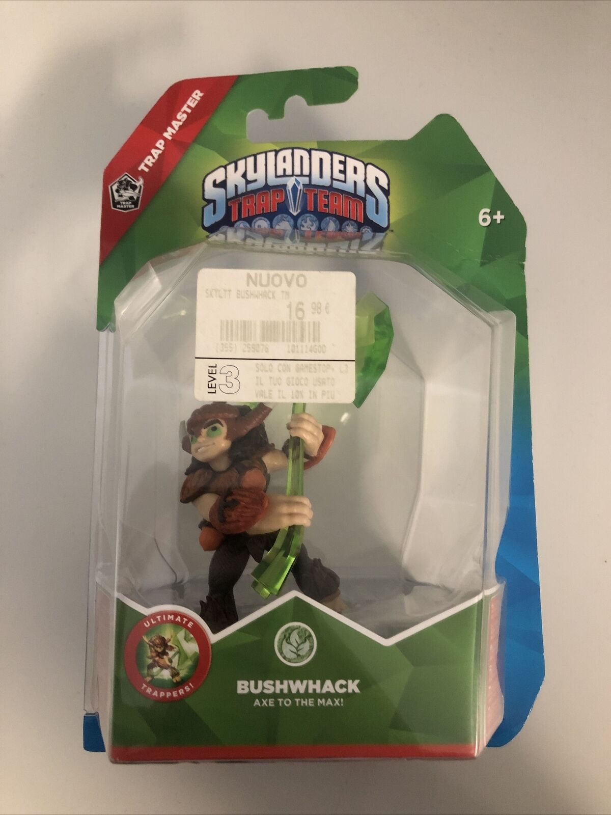 Skylanders: Trap Team - Figurina Trap Master - Bushwhack - NUOVO SIGILLATO
