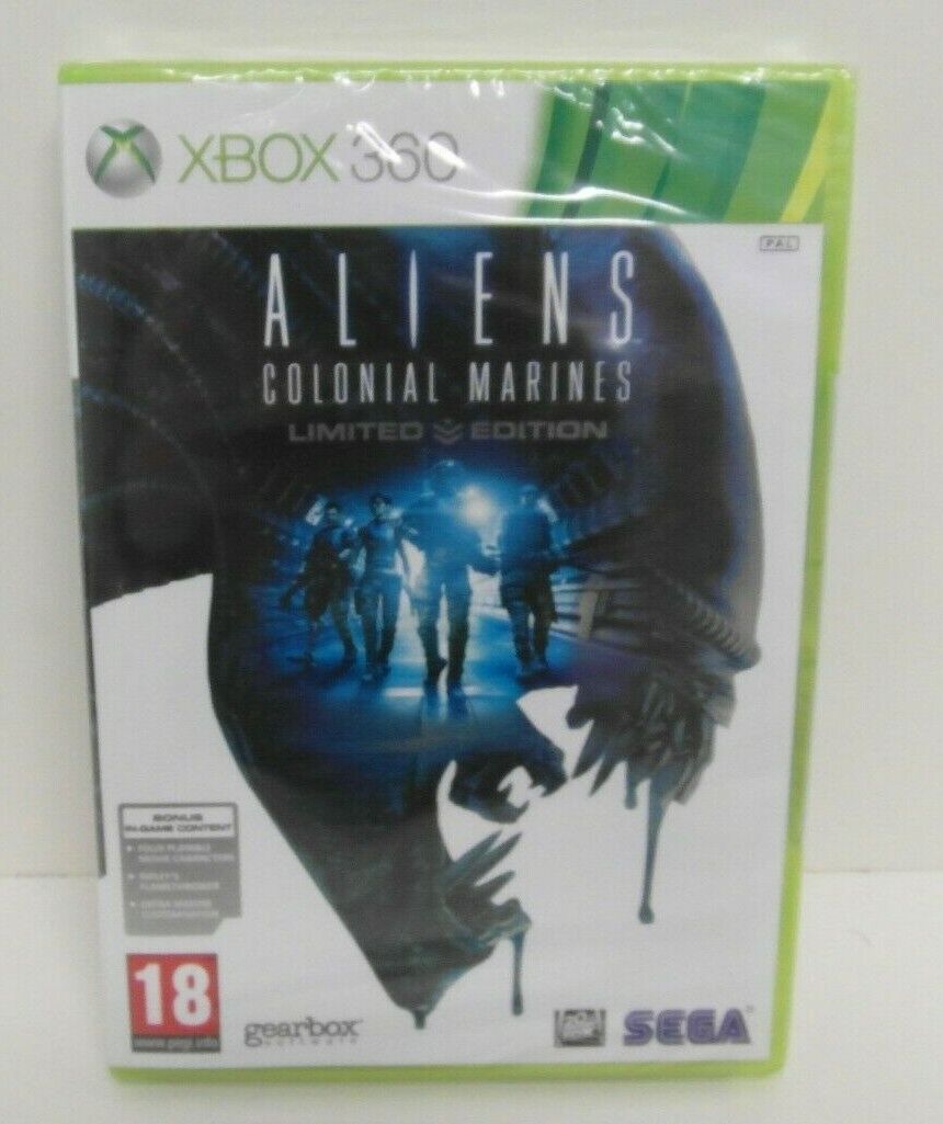 ALIENS COLONIAL MARINES LIMITED EDITION XBOX 360 UK VERSION IN ITA NEW SEALED