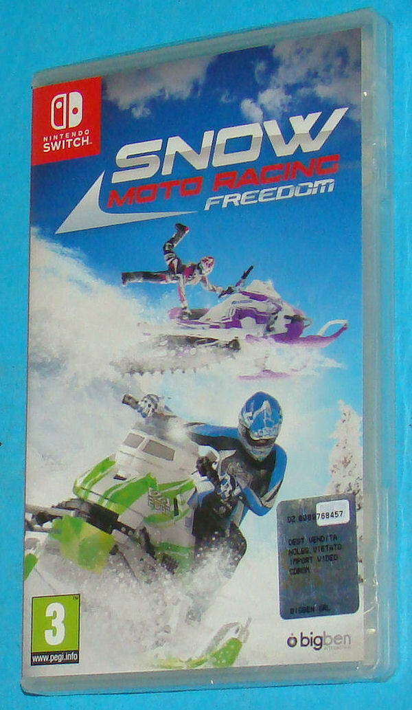 Snow Moto Racing Freedom - Nintendo Switch New Nuovo Sealed - PAL