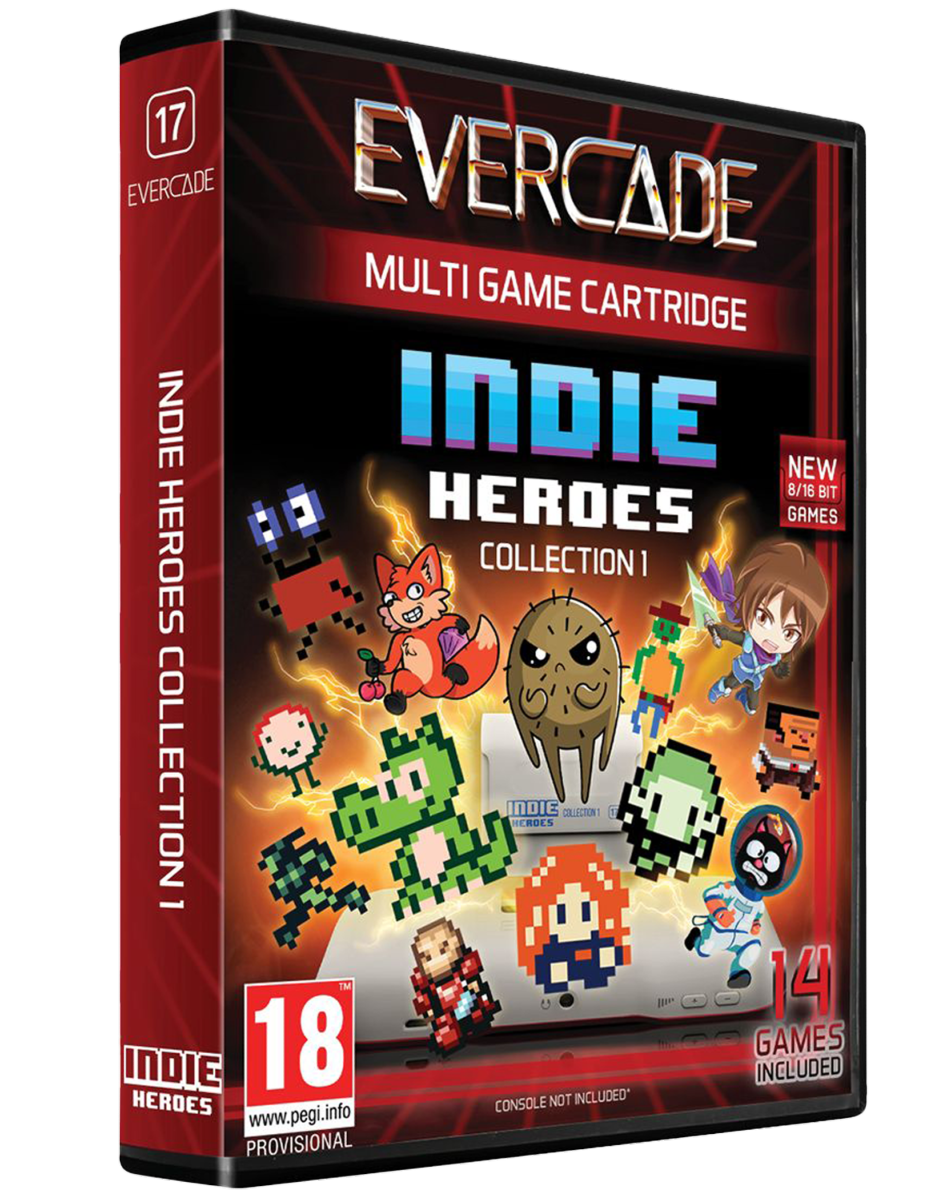 Blaze Evercade - Indie Heroes Collezione 1 - Cartuccia N 17 Nuovo