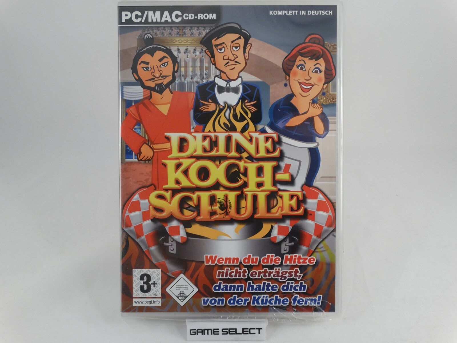 DEINE KOCHSCHULE KOCH-SCHULE PC MAC COMPUTER CD-ROM ORIGINALE NUOVO SIGILLATO