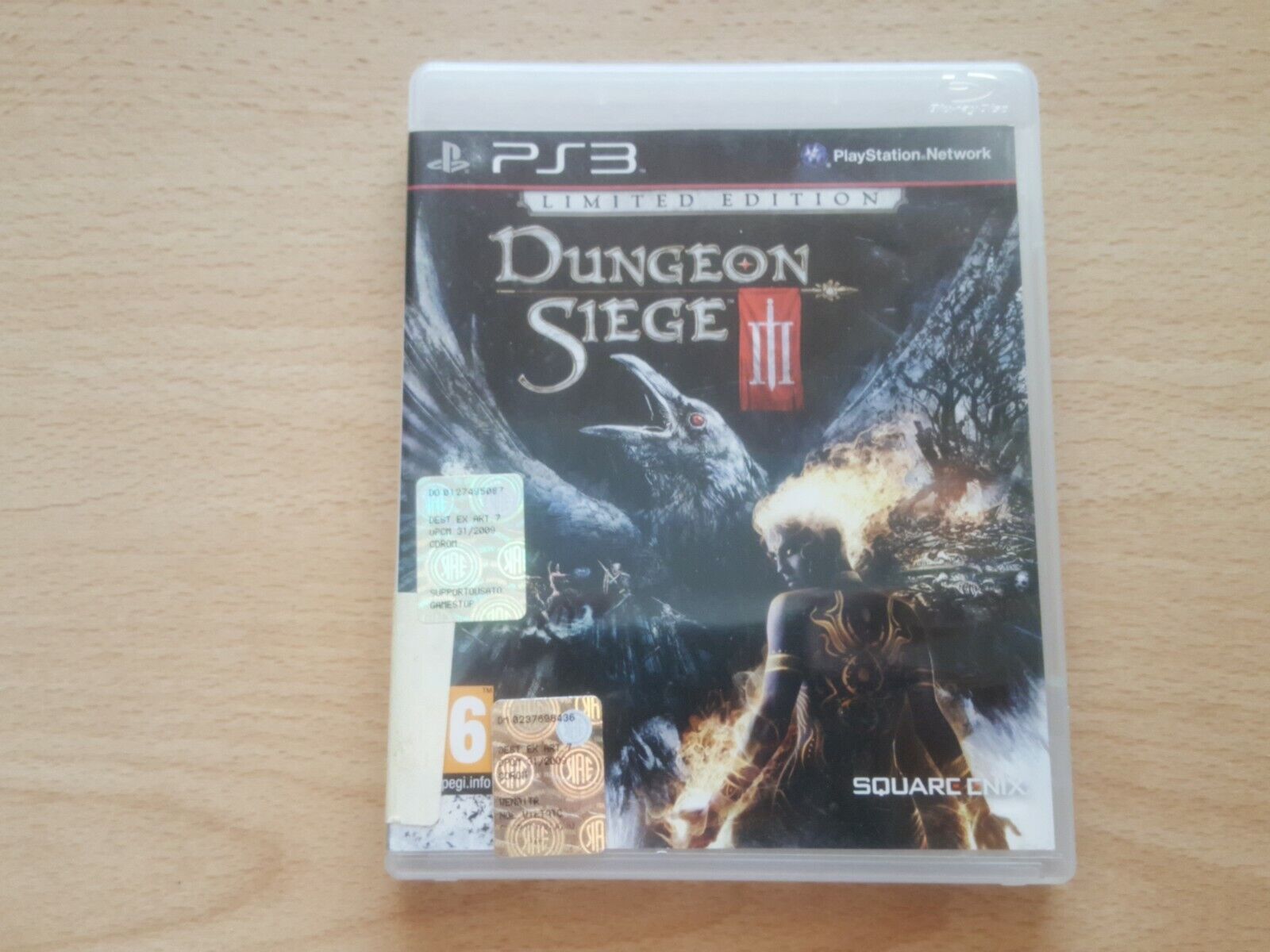 DUNGEON SIEGE 3 III LIMITED EDITION - SONY PS3 - ottimo usato PAL VERSION italia