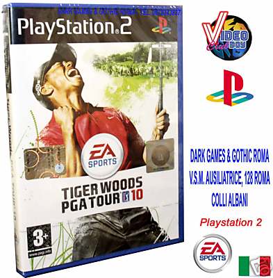 TIGER WOODS PGA TOUR 10 GIOCO NUOVO PER SONY PLAYSTATION 2 PS2 IN EDIZIONE ITA