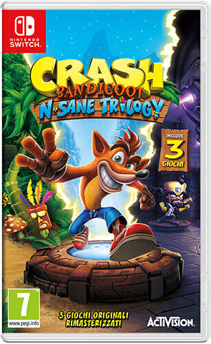 Crash Bandicoot N.Sane TrilogyNintendo Switch - Azioneversione Italiana