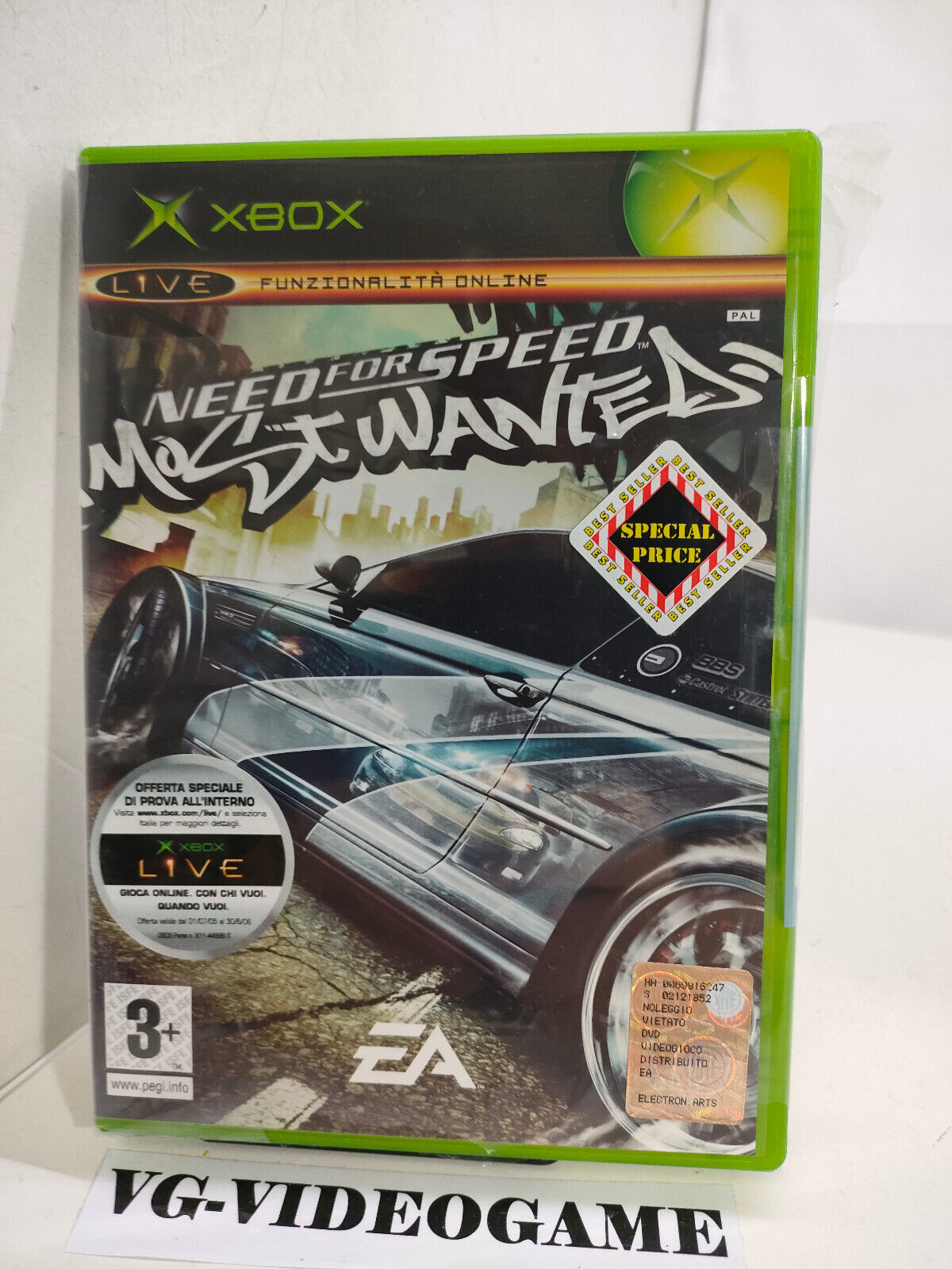 NEED FOR SPEED: MOST WANTED, XBOX, NUOVO