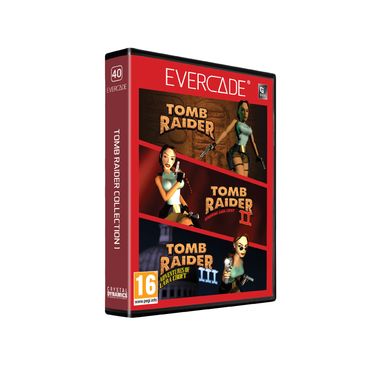 Evercade - Raider Della Tomba Collezione 1 - Cartuccia Evercade N° 40 Nuovo