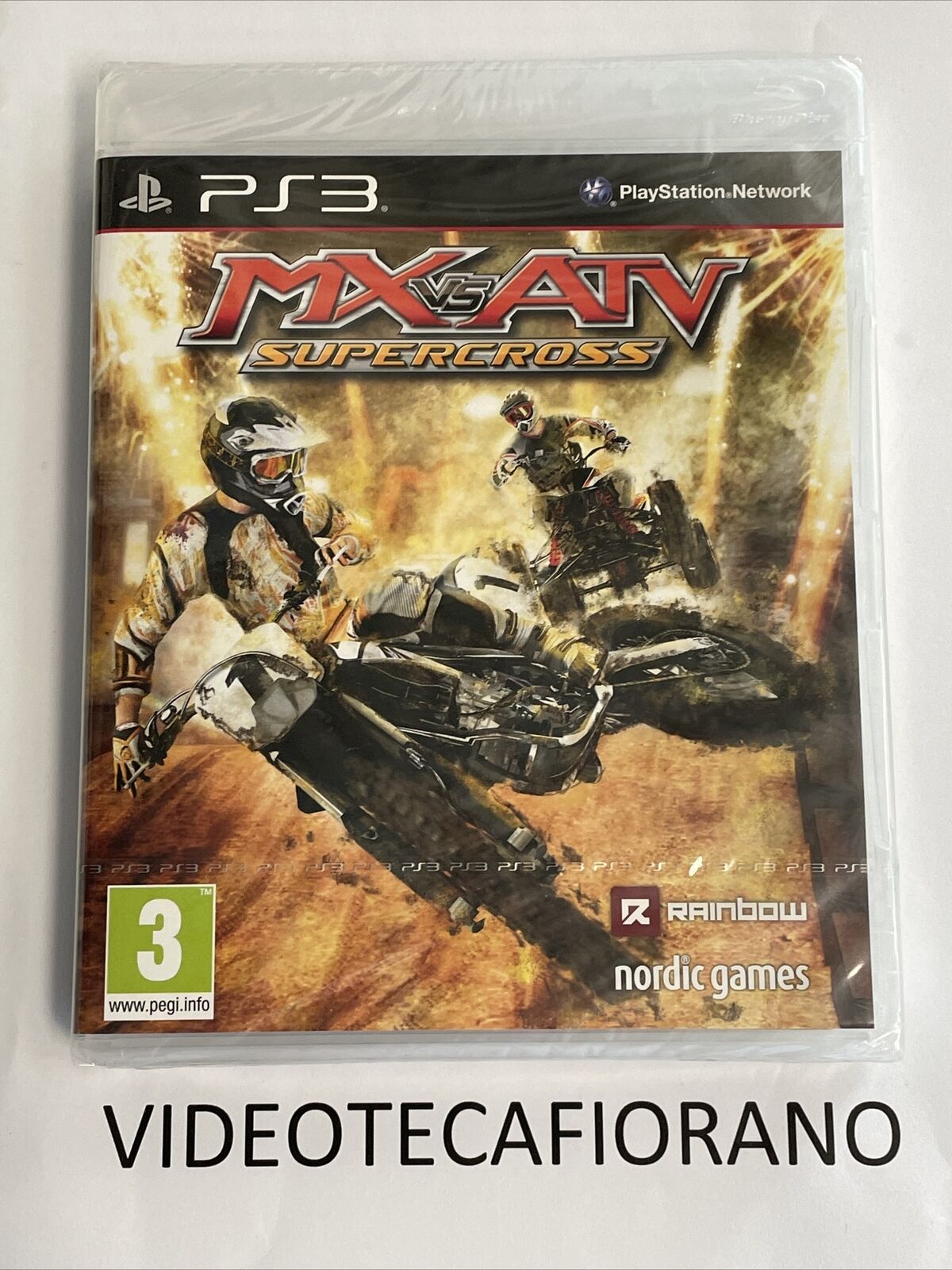 MX VS ATV SUPERCROSS - PS3 - nuovo,sigillato - PAL - import
