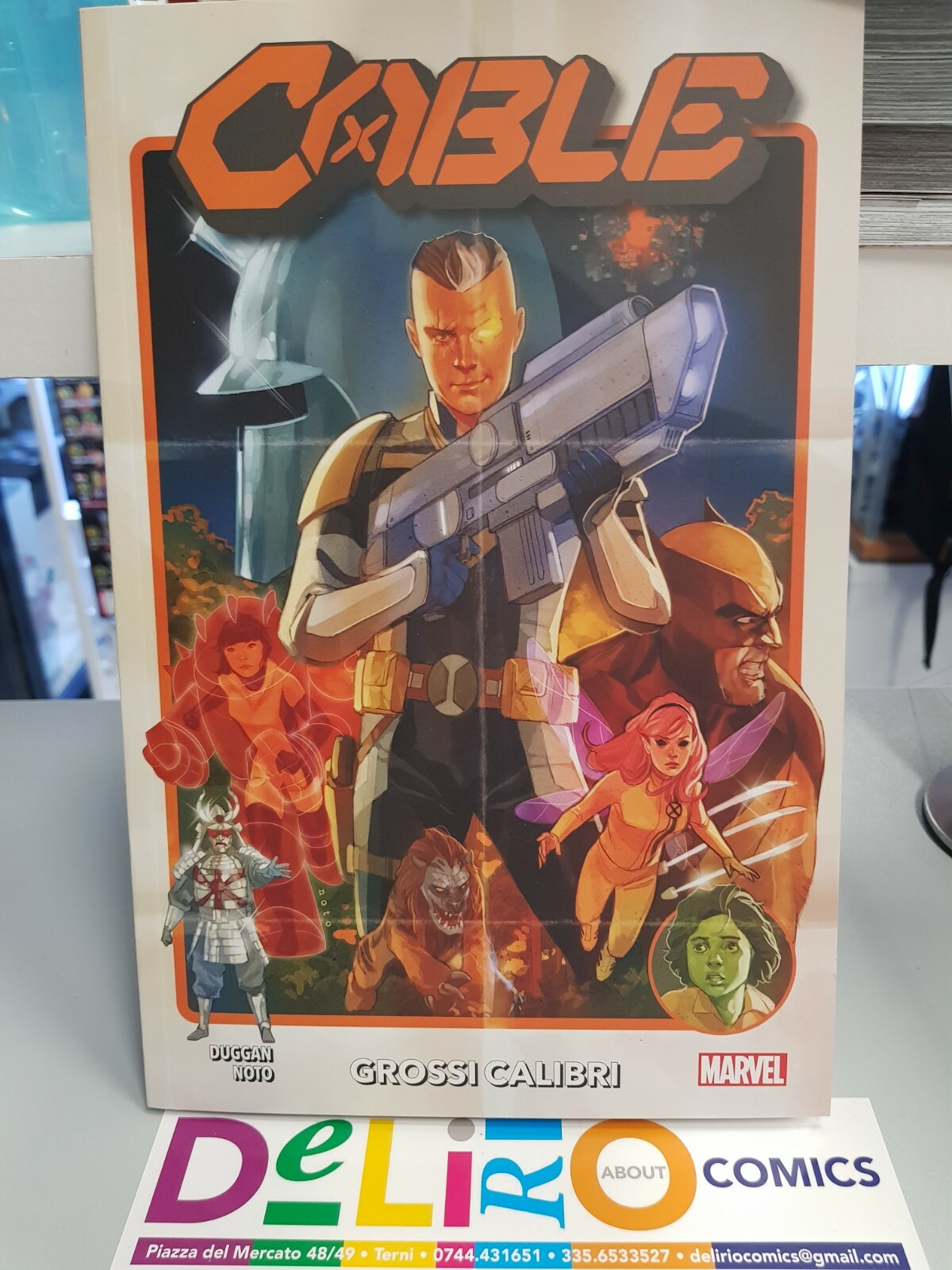 CABLE - GROSSI CALIBRI Ed.PANINI COMICS SCONTO 5%