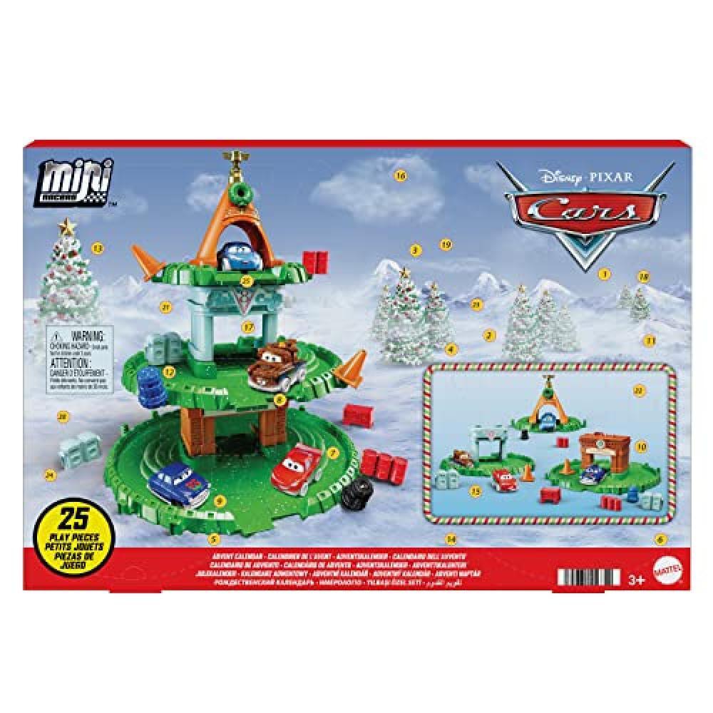 Disney Pixar Cars - Calendario dell'Avvento Mini Racers, con 25 sorprese a Tema