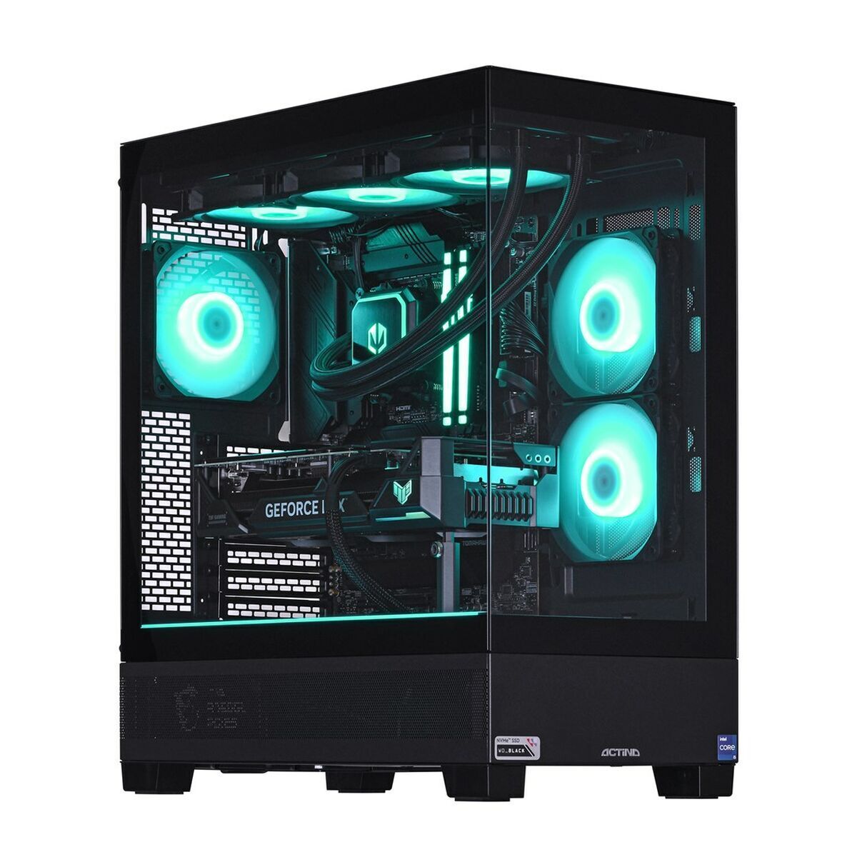 PC da Tavolo Actina KOMACNGIP0027 AMD Ryzen 7 7800X3D 32 GB RAM 1 TB SSD Nvid